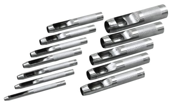12pc Hollow Punch Set 1/8 - 3/4""