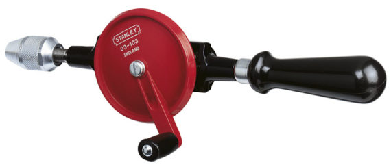 DOUBLE PINION HAND DRILL