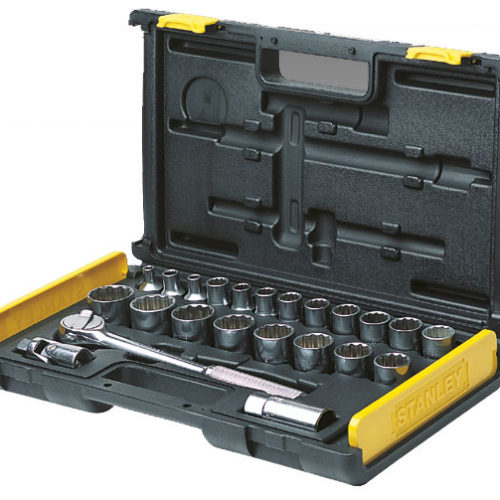 27-PIECE SOCKET SET - 1/2” DRIVE