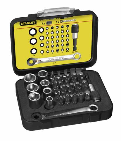 FatMax® Bit Set with Ratchet Wrench- 39 Piece