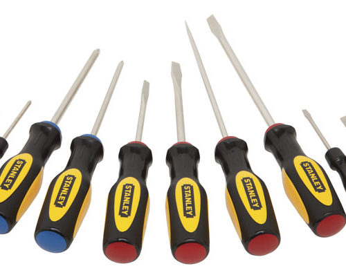 SET OF THRIFTY-BASIC SCREWDRIVERS (10 PCS)