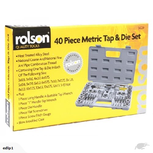 TAP & DIE 40 PC SET