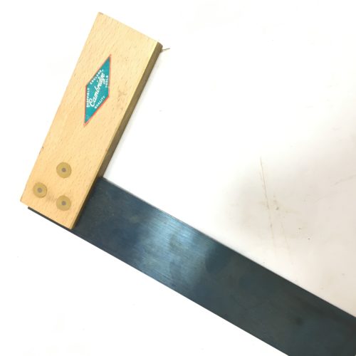 Carpenters Square Wood Handle