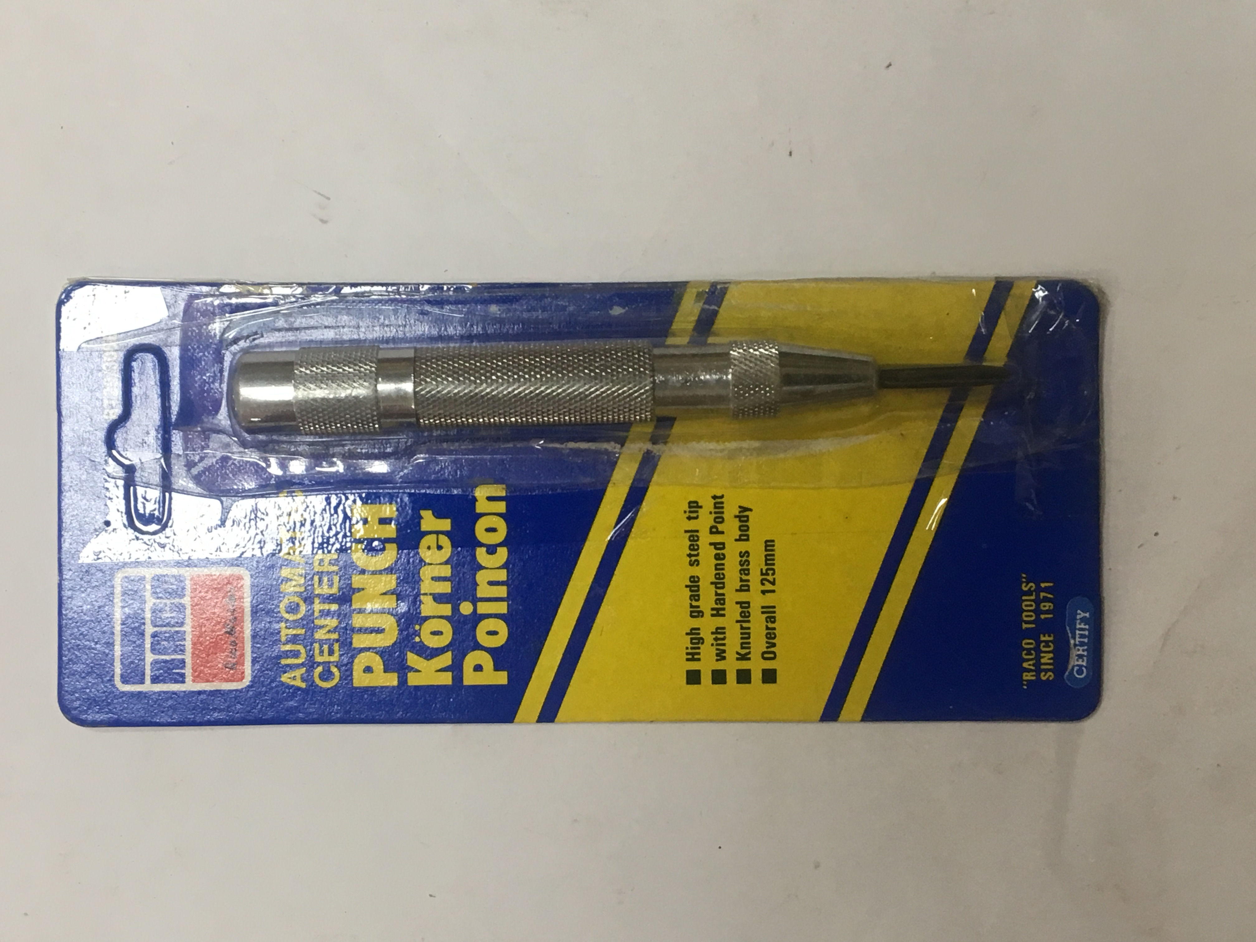 General Tools Hardened Steel Center Punch 89 - The Home Depot