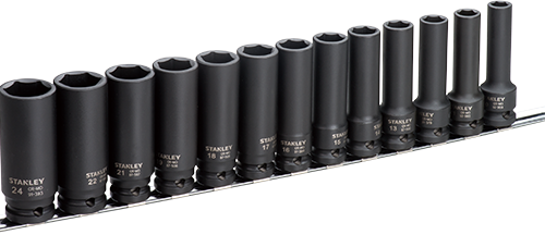 1/2" Dr. Deep Socket 13pc Set