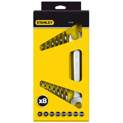 Open End Spanner 8 PC Set