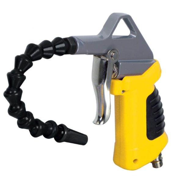 AIR DUSTING WITH FLEXIBLE NOZZLE